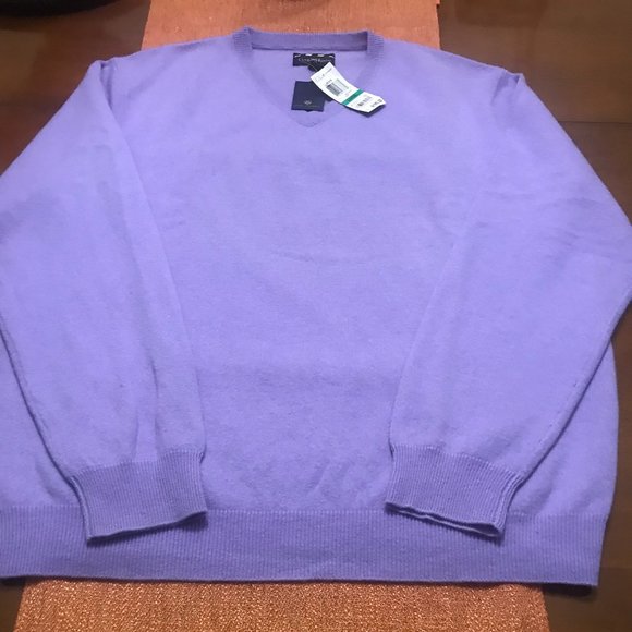 100% CASHMERE Men's Sweater - Picture 2 of 2